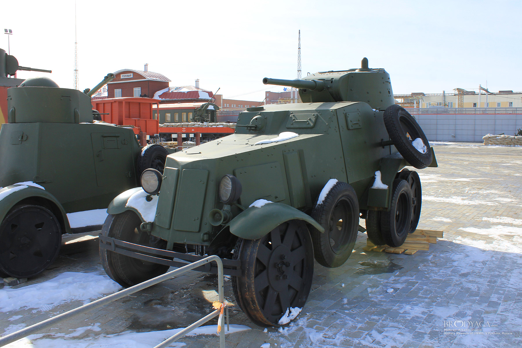 BA-10ZhD, Verkhnyaya Pyshma, Military Museum of UMMC (Бронеавтомобиль БА-10ЖД.Верхняя Пышма, Военный Музей УГМК)